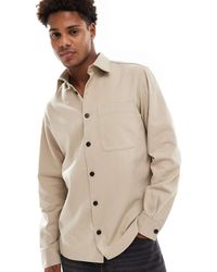 JJ Rebel - Overshirt Van Zware Stof - Lyst