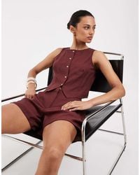 Vero Moda - Pull On Loose Fit Shorts Co-ord - Lyst