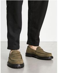 Walk London - Campus Chunky Loafers - Lyst