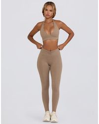 BO+TEE - Bo+tee Ruched Mid Rise leggings - Lyst