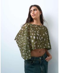 Reclaimed Vintage - Poncho Top - Lyst
