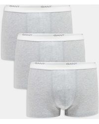 GANT - 3-pack Trunks Small Logo - Lyst