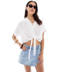 ONLY - Mini Wrap Skort - Lyst