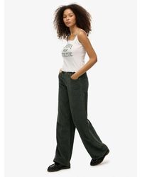 Superdry - Mid Rise Baggy Jumbo Cord Pants - Lyst