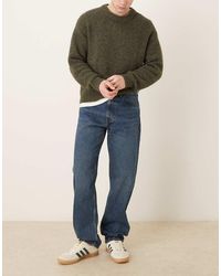 Mango - Moby 100% Cotton Straight Jeans - Lyst