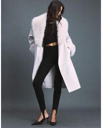 Stradivarius - Cappotto Dritto - Lyst