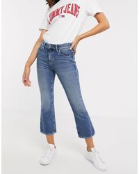 Tommy Hilfiger Jeans a zampa corti - Blu