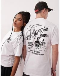 Vans - Fine Dining Graphic Back Print T-shirt - Lyst