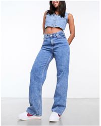 Tommy Hilfiger - Betsy Mid Rise Straight Leg Jeans - Lyst