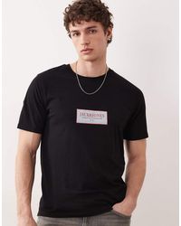 Jack & Jones - Oversized T-Shirt Met Logo Op De Voorkant - Lyst