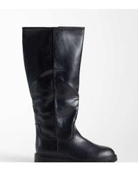 SEQWL Wide Fit - Mickey Pull-on Knee Boots - Lyst
