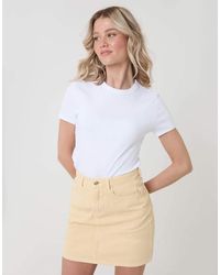 Threadbare - Denim Mini Skirt - Lyst
