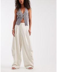 ASOS - Tailored Utility Barrel Trouser - Lyst