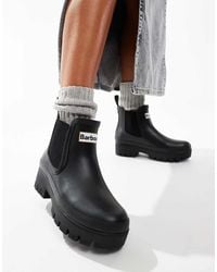 Barbour - Halton Chunky Chelsea Gumboots - Lyst