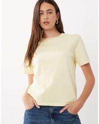 Mango - Knit T-shirt - Lyst