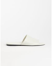 Mango - Sandali Bassi 100% Pelle Bianchi - Lyst