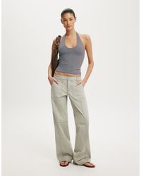 Cotton On - Lexi Low Rise Utility Pant - Lyst