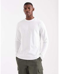 ASOS - Essentials Regular Fit Long Sleeve T-shirt - Lyst