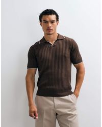 Mango - Short Sleeve Polo Top - Lyst