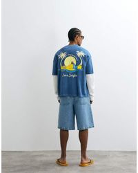 ASOS - Oversized Tee With The Simpsons - Lyst
