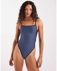 Nike - Nike Square Neck Swimsuit - Lyst