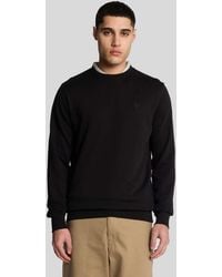 Lyle & Scott - Mid Layers Superfine Crew Neck Sweatshirt - Lyst