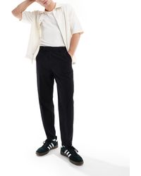 ASOS - – elegante, schmal zulaufende oversize-hose - Lyst