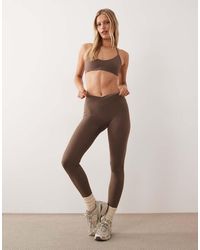 BO+TEE - Bo+tee V-waist leggings With Pockets - Lyst