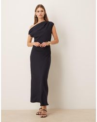 Mango - Asymmetric Midaxi Dress - Lyst