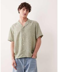 Jack & Jones - Textured Structured Short Sleeve Shirt - Lyst
