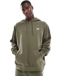 Nike - Club French Terry Oversized Hoodie - Lyst