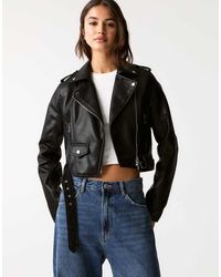 Pull&Bear - Giacca Biker - Lyst