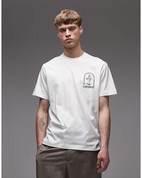Lacoste - Small Graphic Logo T-Shirt - Lyst