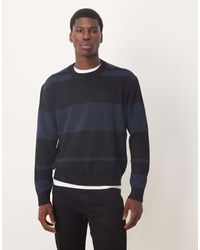 SELECTED - Gebreide Trui Van 100% Katoen Met Ronde Hals - Lyst