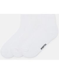 Pull&Bear - 3er-pack mittelhohe socken - Lyst