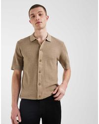 Blend - 100% Cotton Regular Fit Knitted Polo - Lyst