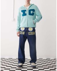 ICECREAM - Cowboy Printed Denim Jeans - Lyst