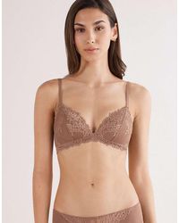 Intimissimi - Pretty Flowers Tiziana Triangle Bra - Lyst