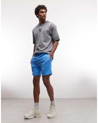 KTZ - Ny Yankees Midi Logo Jersey Shorts - Lyst