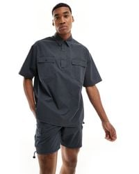 ASOS - Co-ord Overhead Shirt With Cargo Pockets - Lyst