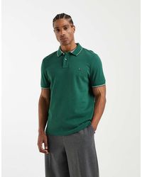 Tommy Hilfiger - Cotton Pique Collar Regular Fit Polo Shirt - Lyst