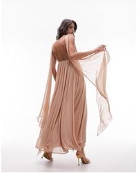 TOPSHOP - Goddess Gown Occasion Maxi Dress - Lyst