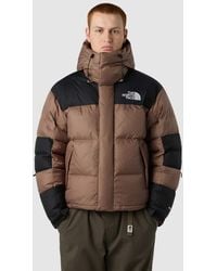 The North Face - Chaqueta Marrón Moca Y Negro Tnf Himalayan Baltoro De -Neutro - Lyst