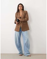 Nobody's Child - Tailored Oversized Single Breasted Blazer - Lyst
