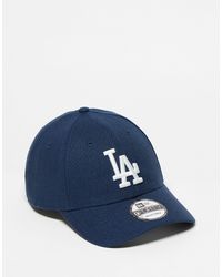 KTZ - Los Angeles Dodgers Linen 9forty Cap - Lyst