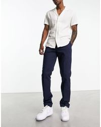 Polo Ralph Lauren - Chester - pantalon ajusté en coton stretch - Lyst
