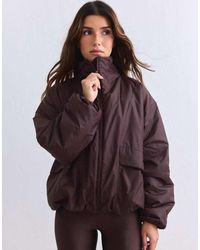 Aim'n - Giacca Cloud Color Cioccolato - Lyst