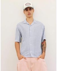 Pull&Bear - Camicia A Maniche Corte - Lyst