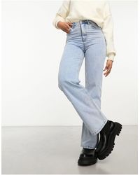 Miss Selfridge - Straight Leg Jeans - Lyst