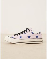 Converse - Chuck 70 Ox Trainers With Star Print - Lyst